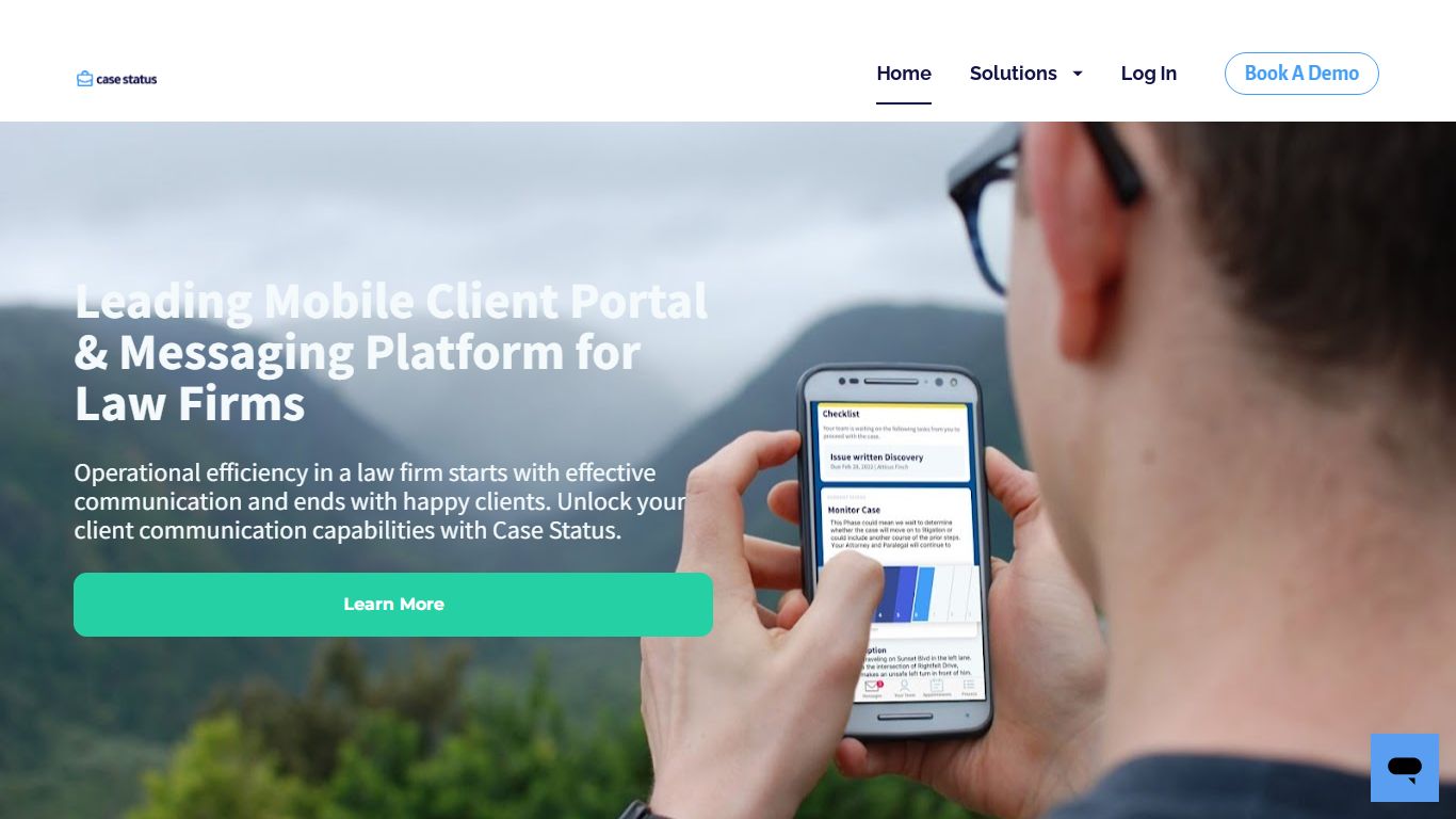 Case Status | Mobile Client Portal for Law Firms